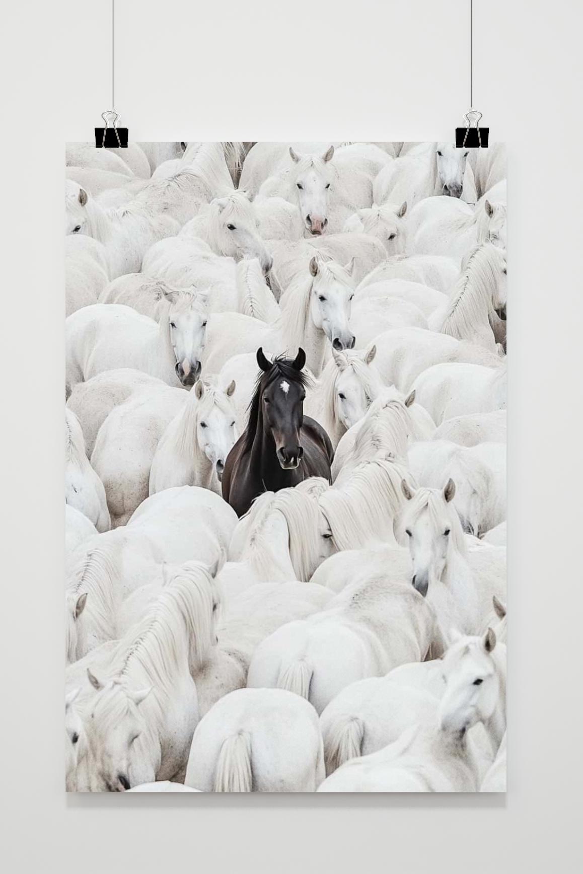 Affiche Chevaux de 25 Artstreet