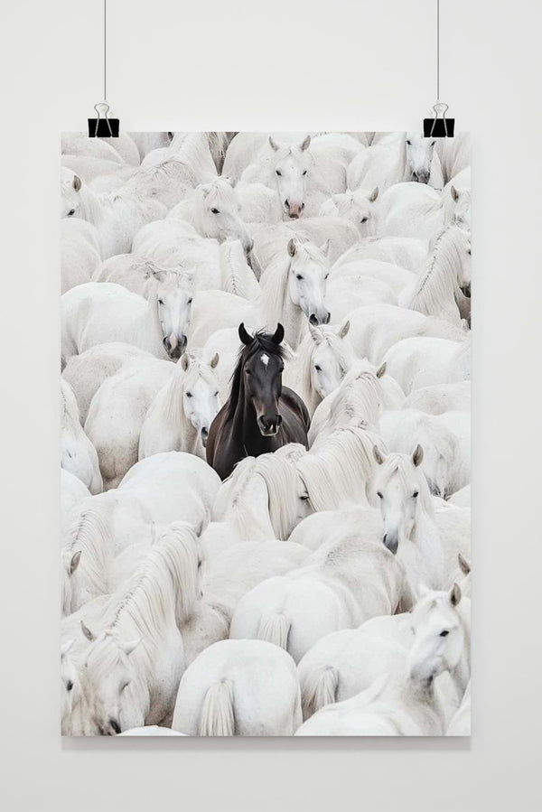 Paarden poster