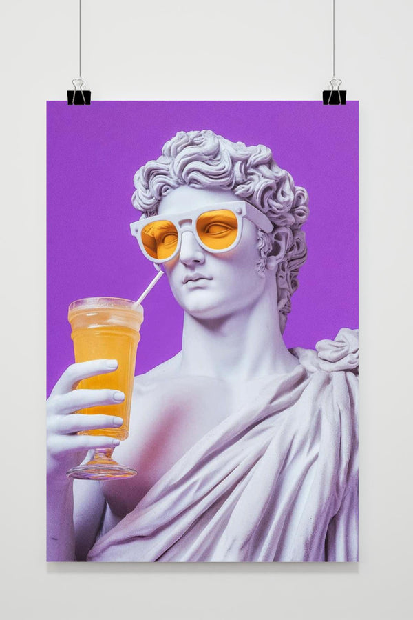 Griechischer Gott Saft Poster