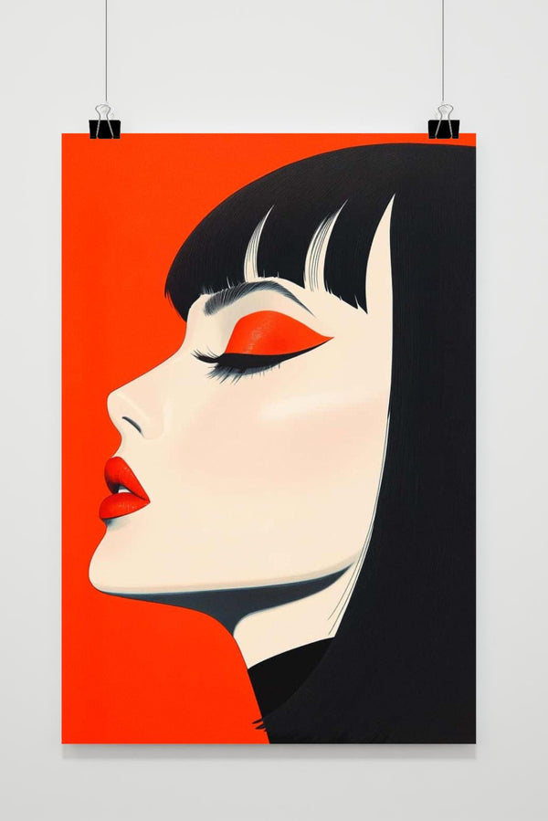 Dame Pop Art poster