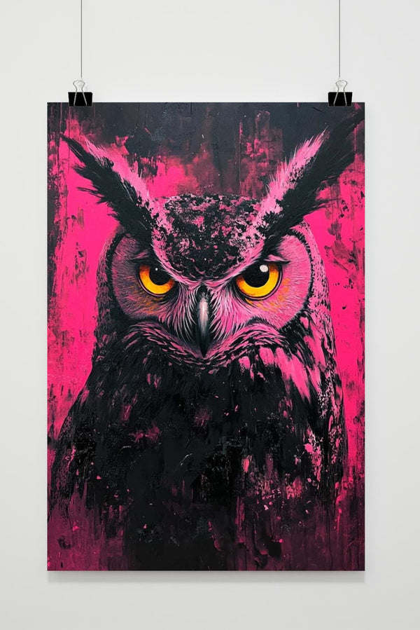 Eule Poster