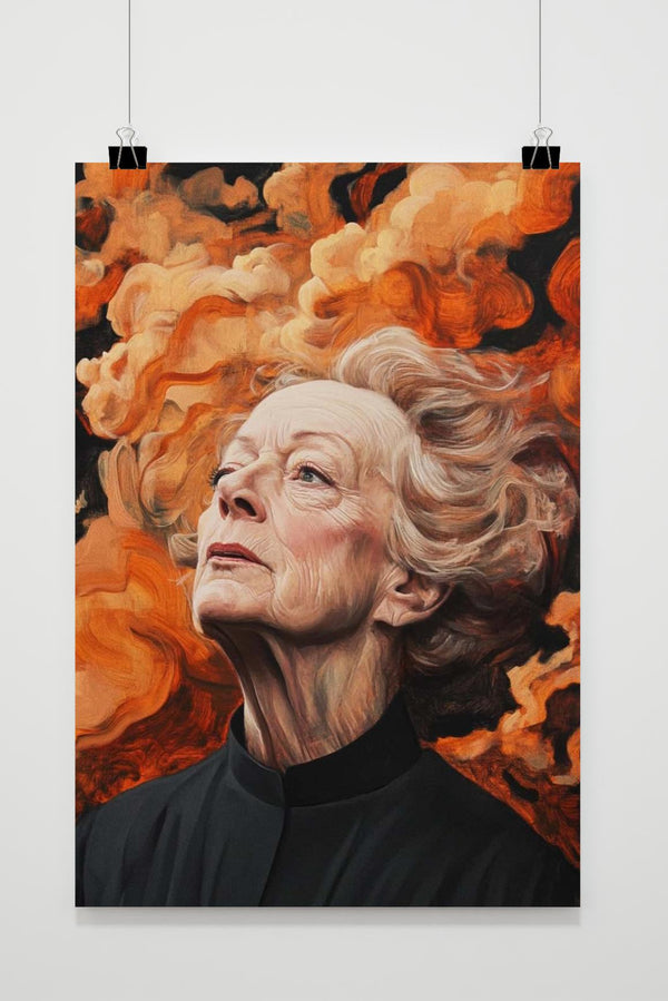 Póster Maggie Smith