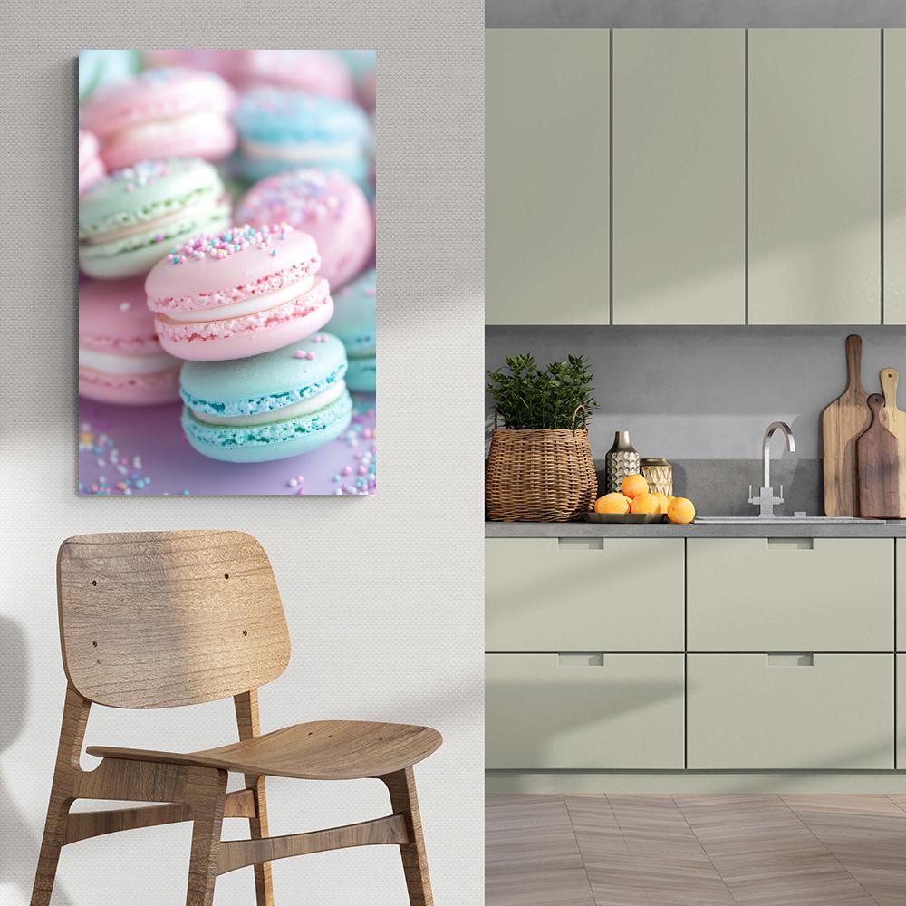 Macaron dans un intérieur