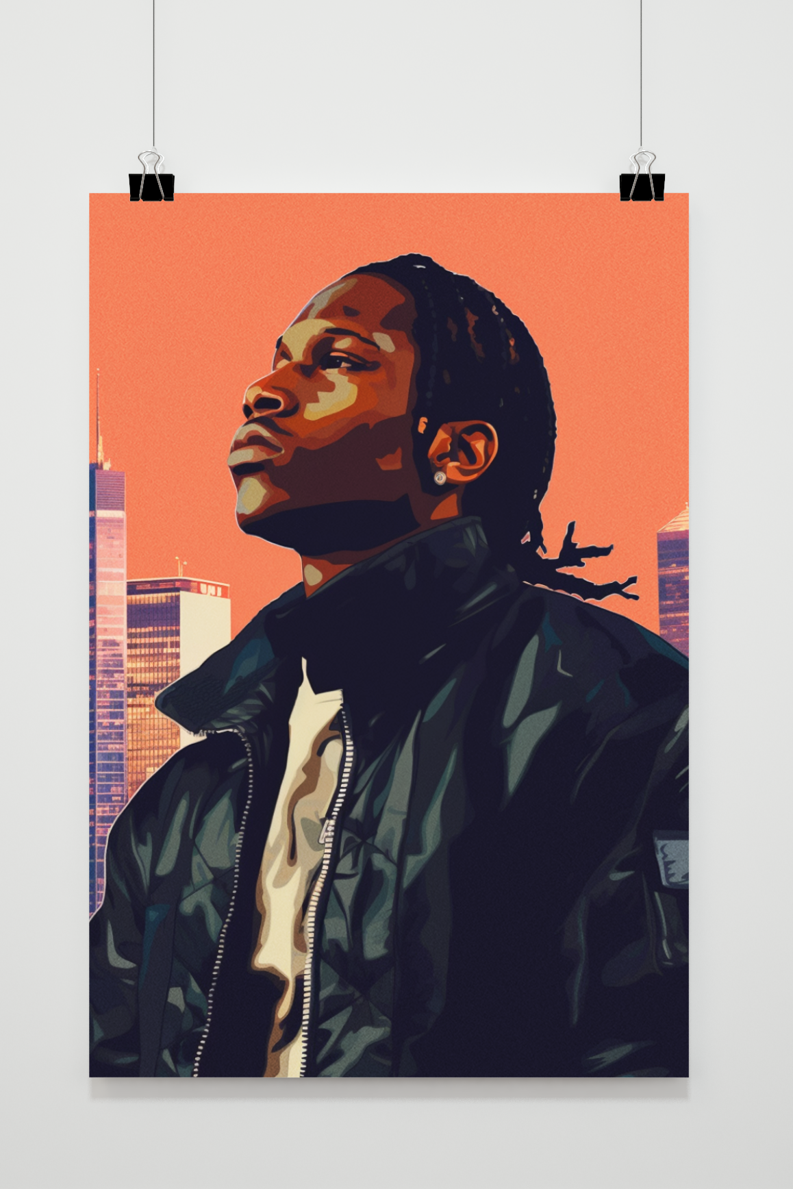 Póster A$ap Rocky de 25 Artstreet