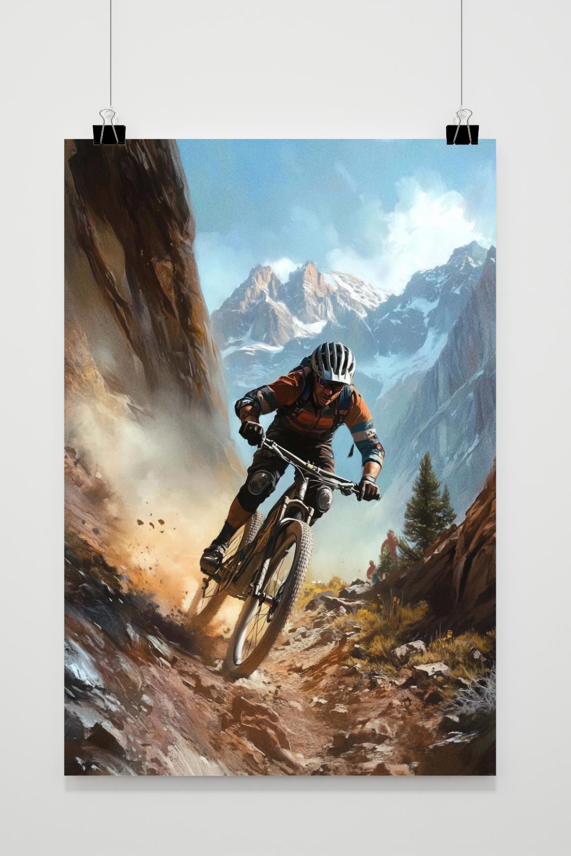 Affiche VTT de 25 Artstreet