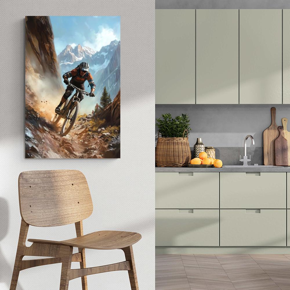 VTT dans un intérieur