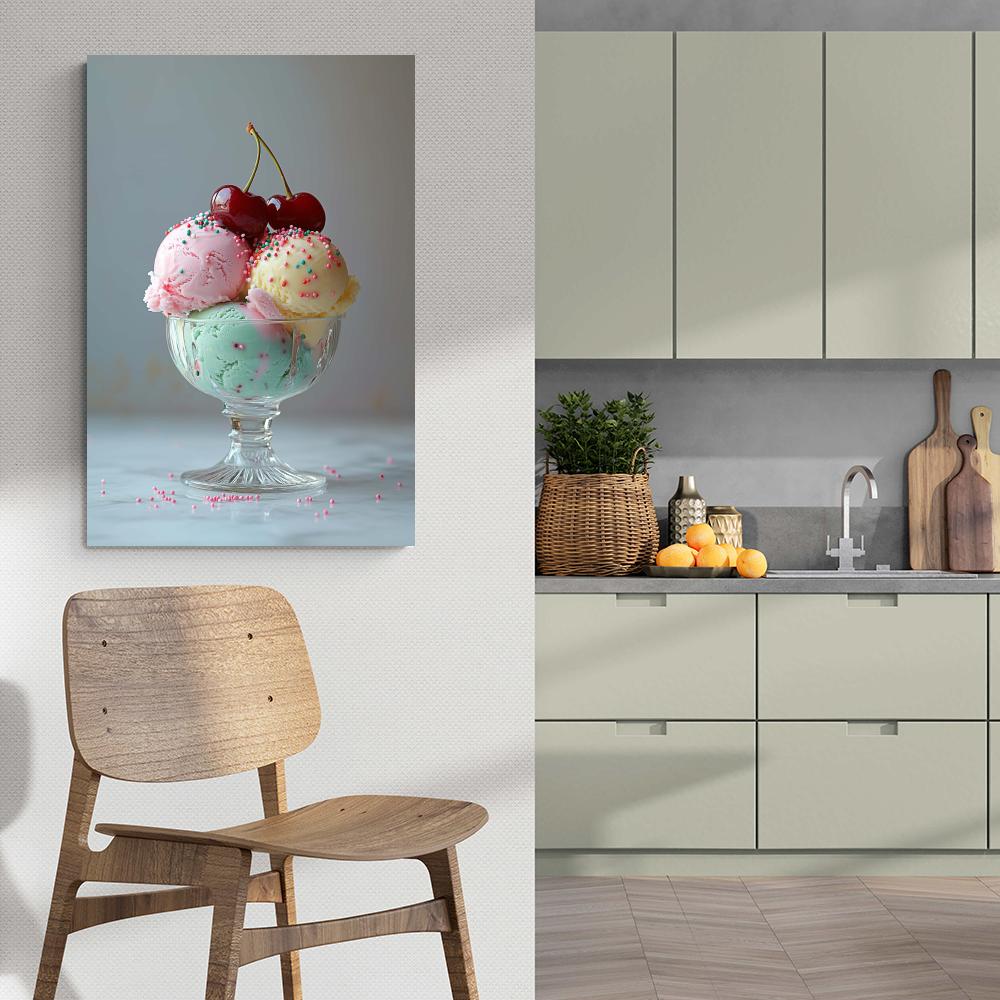 Glace dans un intérieur