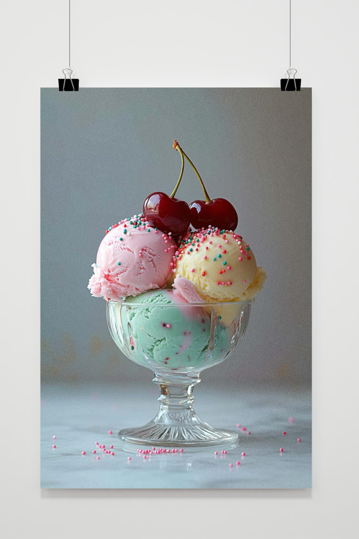 Affiche Glace de 25 Artstreet