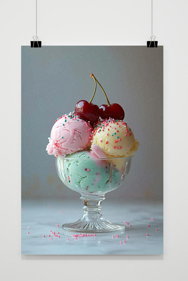 Affiche Glace