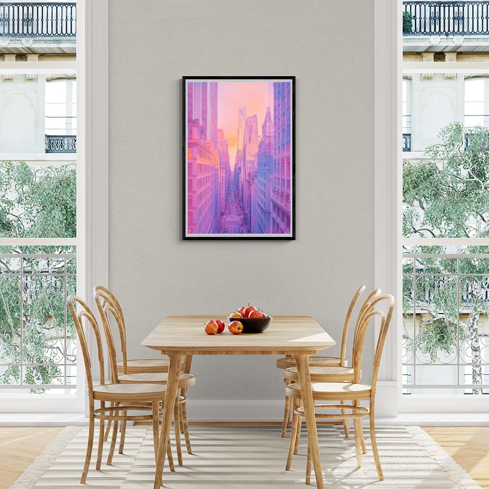 Pastel Cityscape