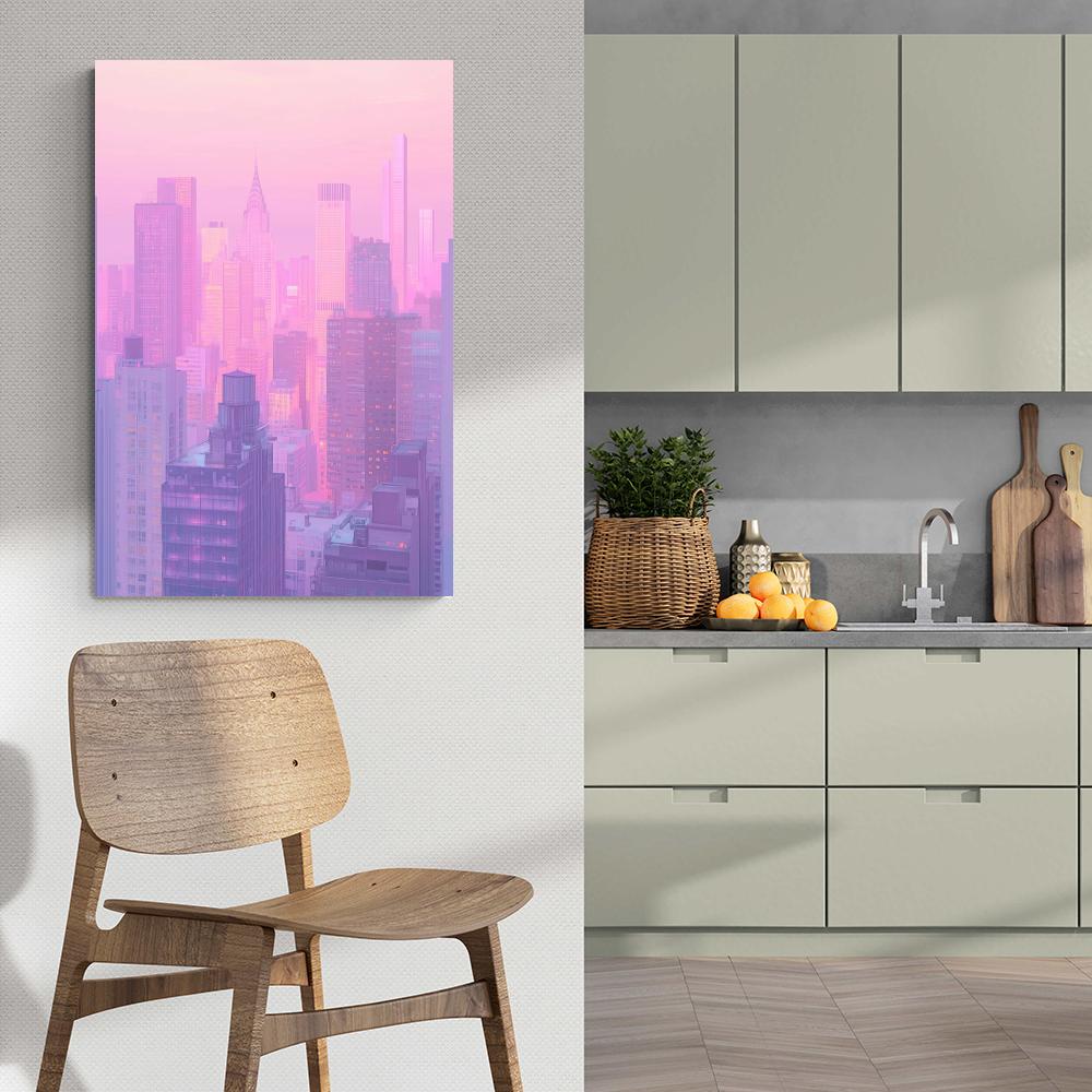 Cityscape Pastel