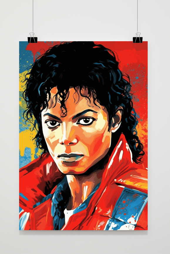 Affiche Affiche Michael Jackson de 25 Artstreet