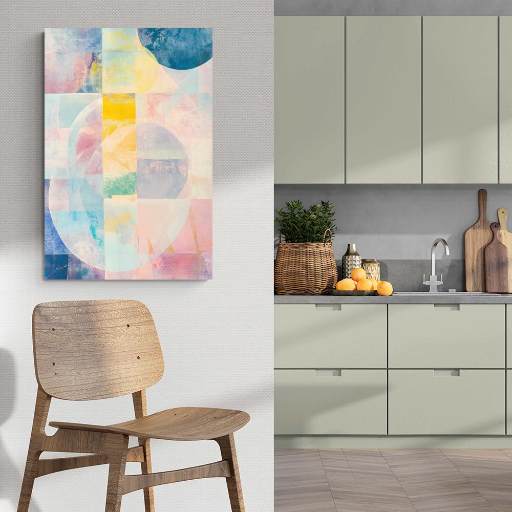 Formas Abstractas en un interior