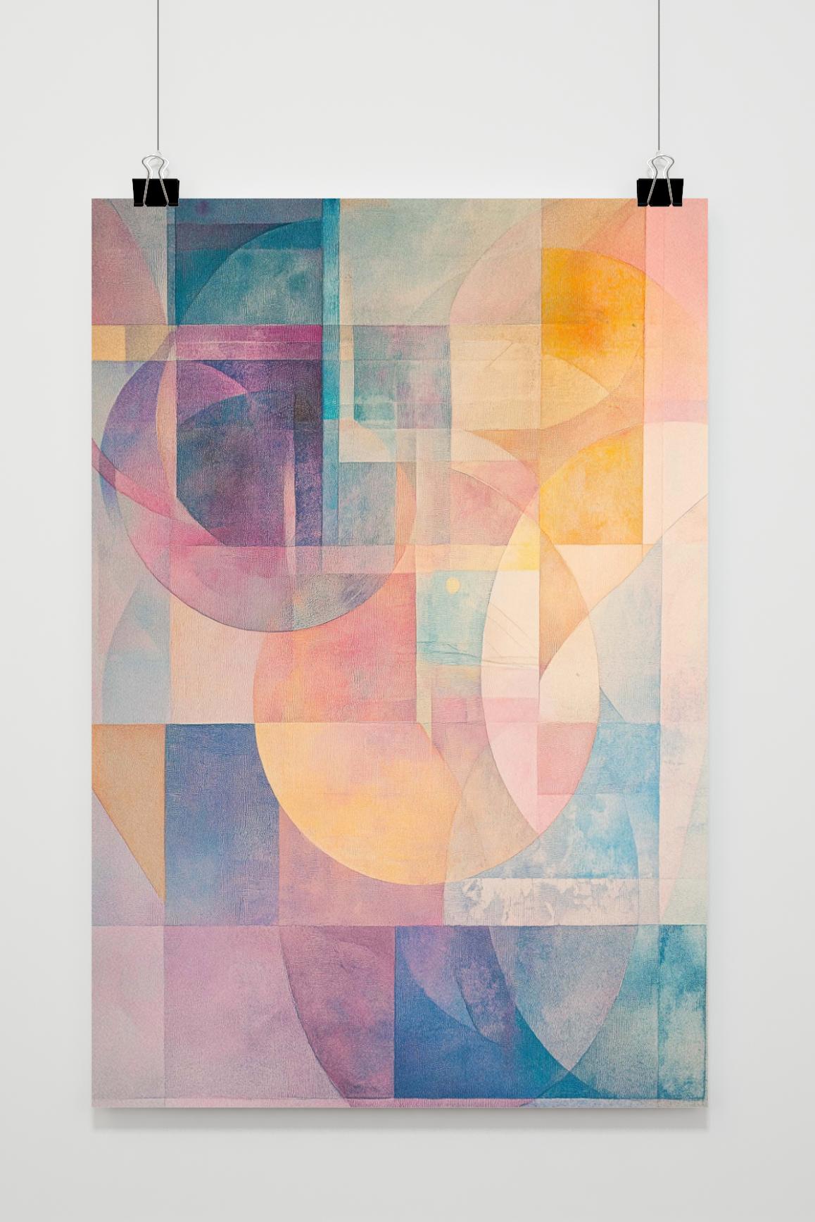 Póster Formas Abstractas de 25 Artstreet