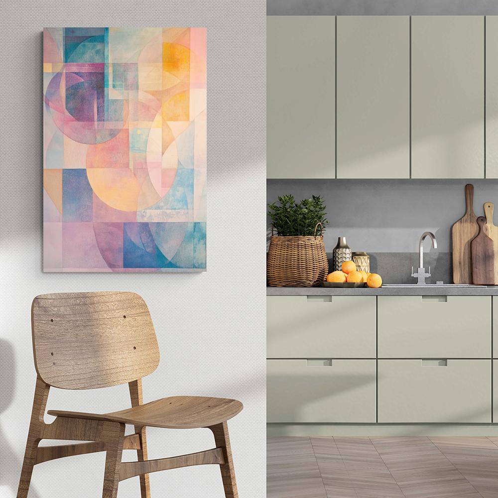 Formas Abstractas en un interior