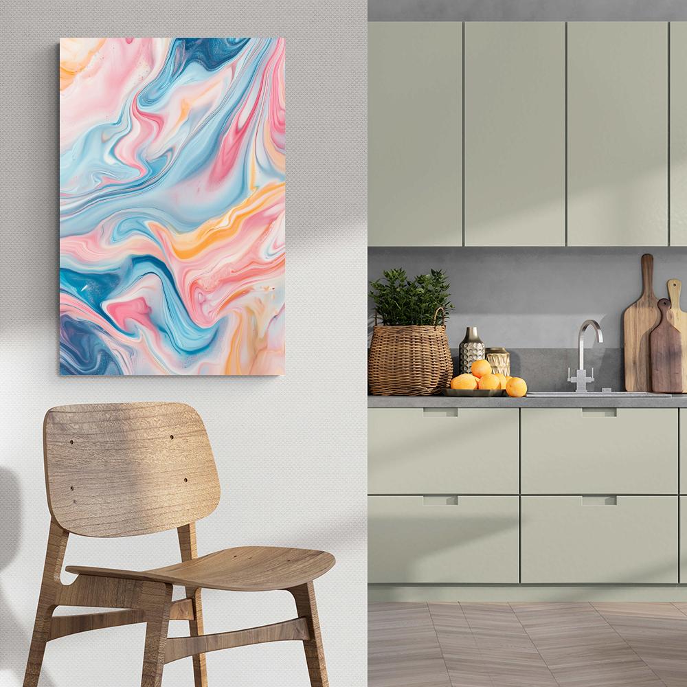 Marbre Pastel dans un intérieur
