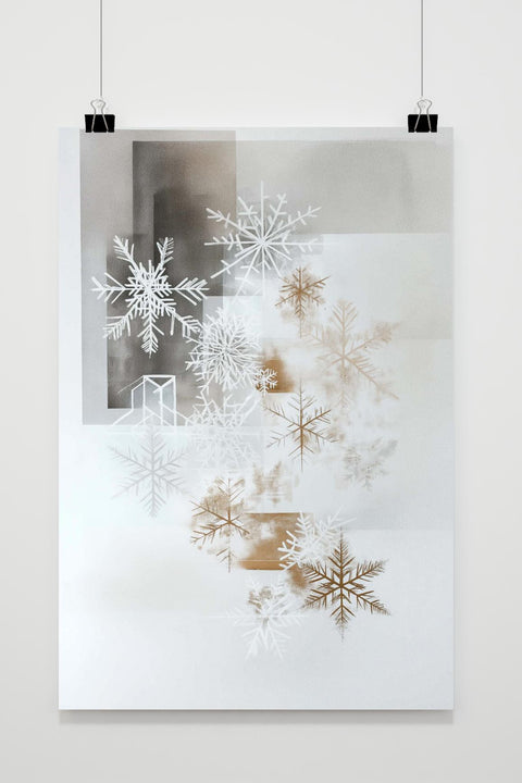 Affiche Art de Noël Minimaliste