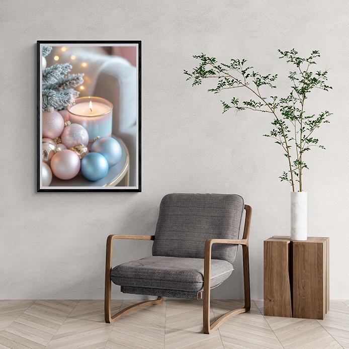 Ornement de Noël dans un intérieur