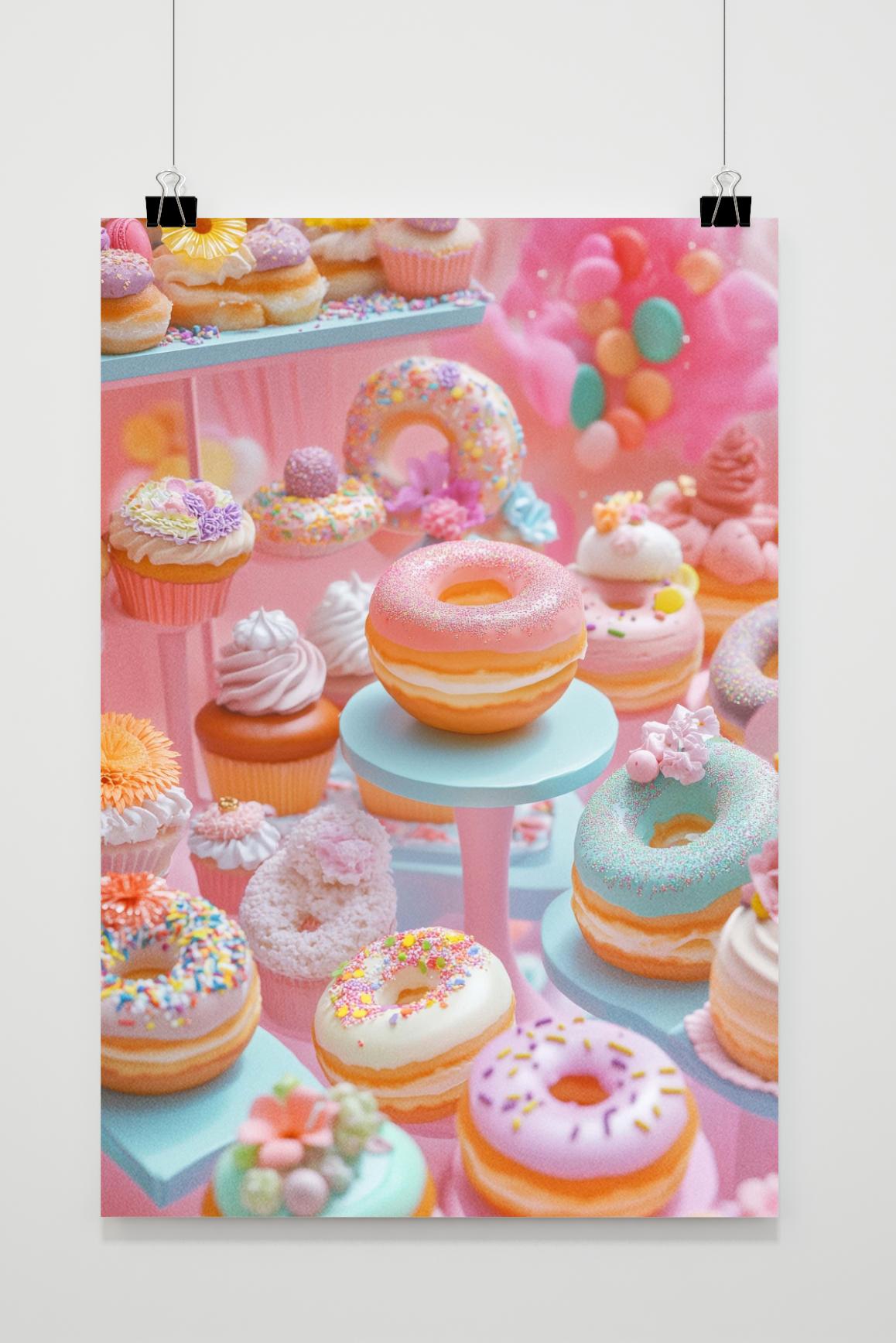 Póster Postre Pastel de 25 Artstreet