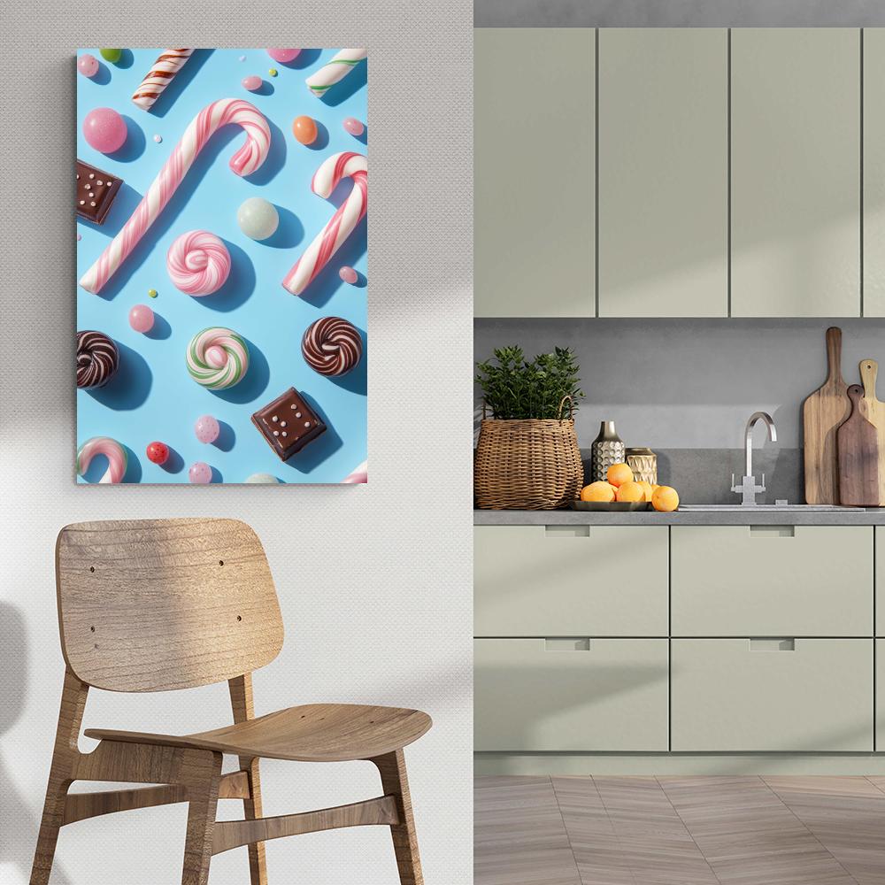 Bonbons Chocolat dans un intérieur