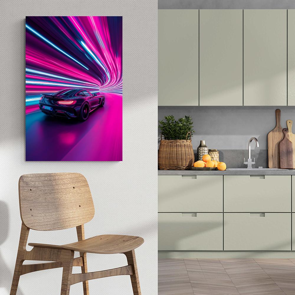 Mercedes dans un intérieur