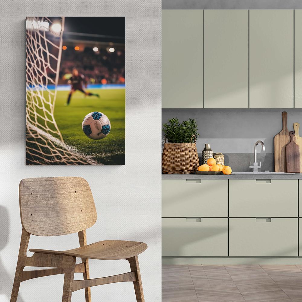But de Football dans un intérieur