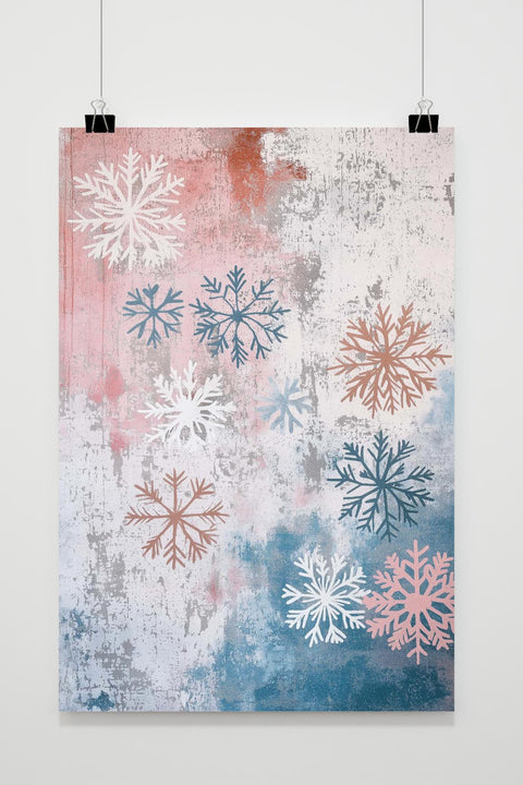 Affiche Flocons de Neige