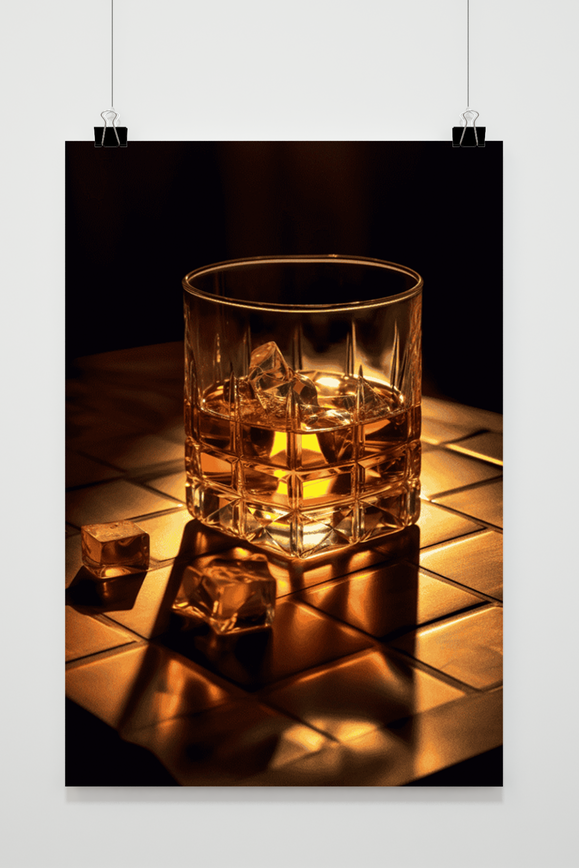 Póster Bar de Whiskey