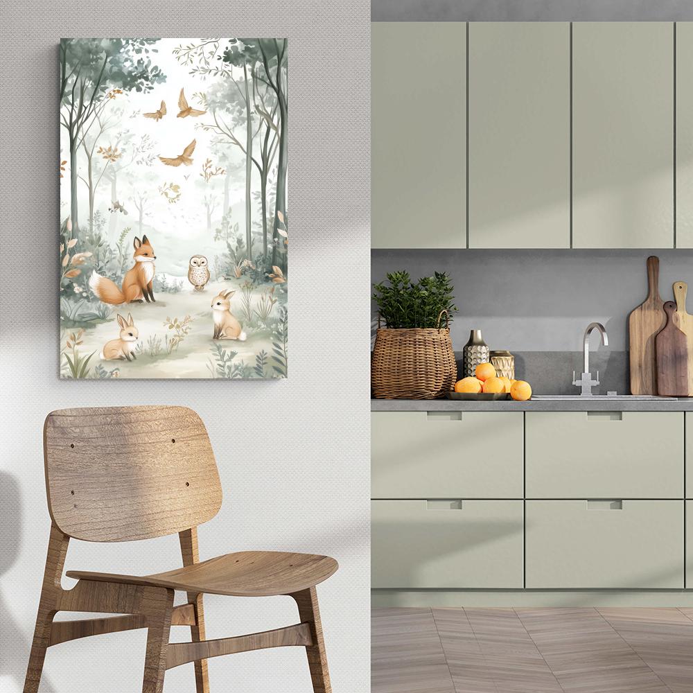 Animaux Forêt dans un intérieur