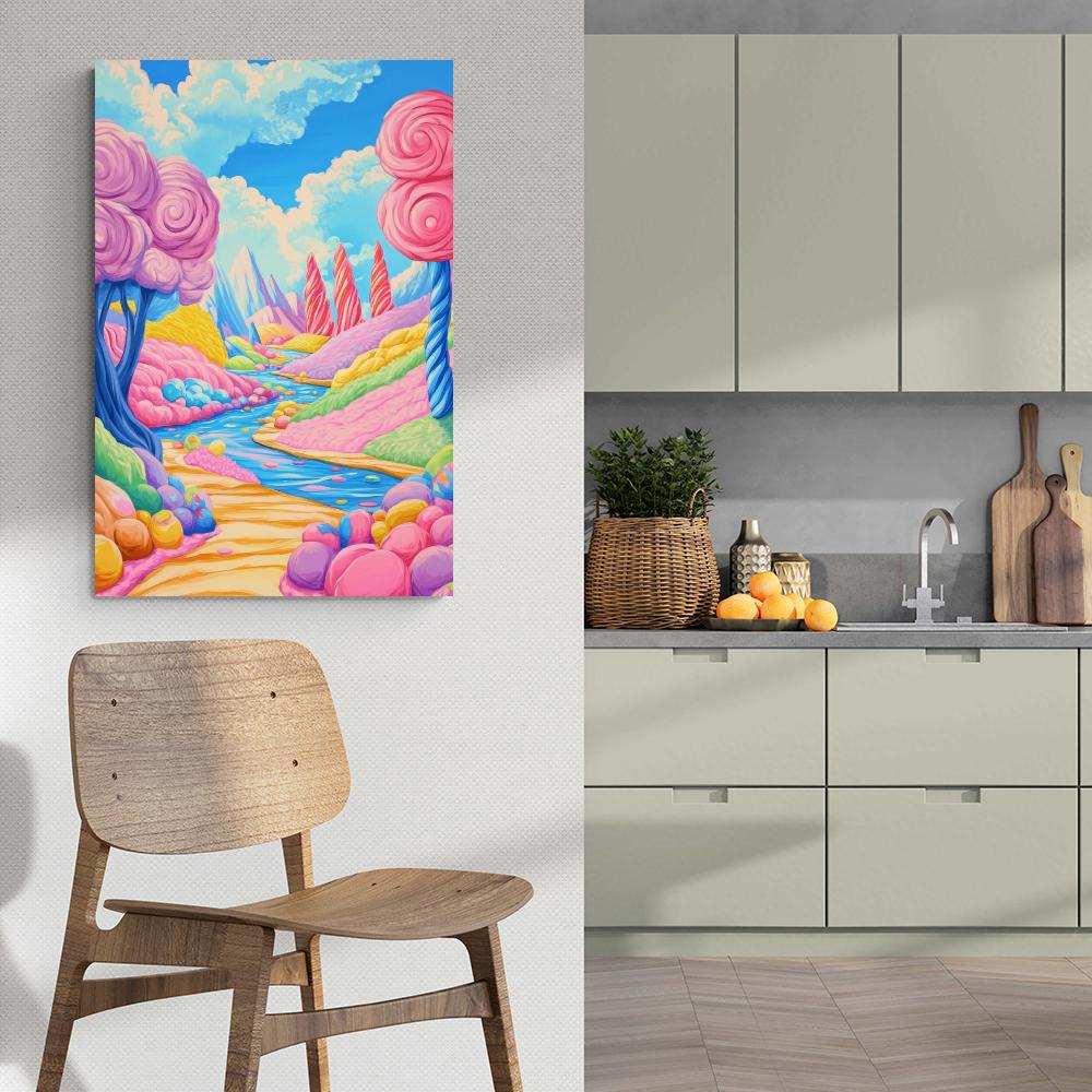 Pays des Bonbons dans un intérieur