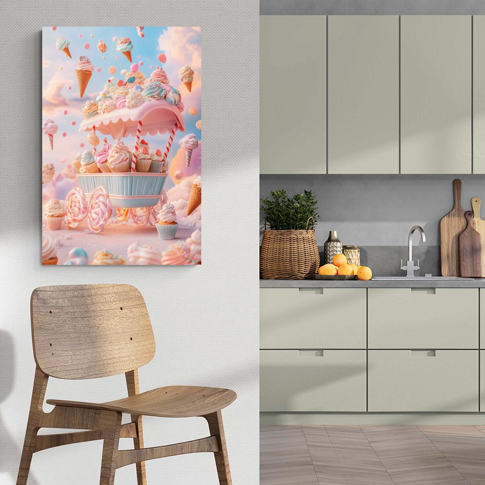 Chariot de Bonbons dans un intérieur