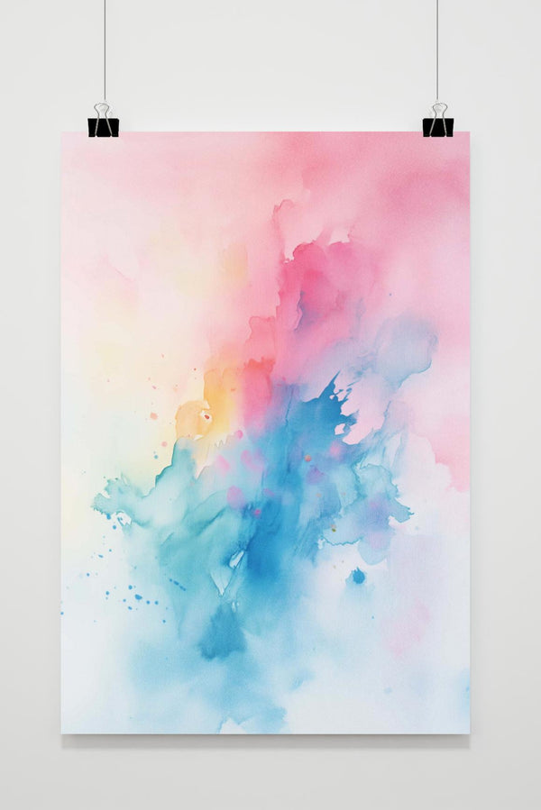 Aquarel Spat poster