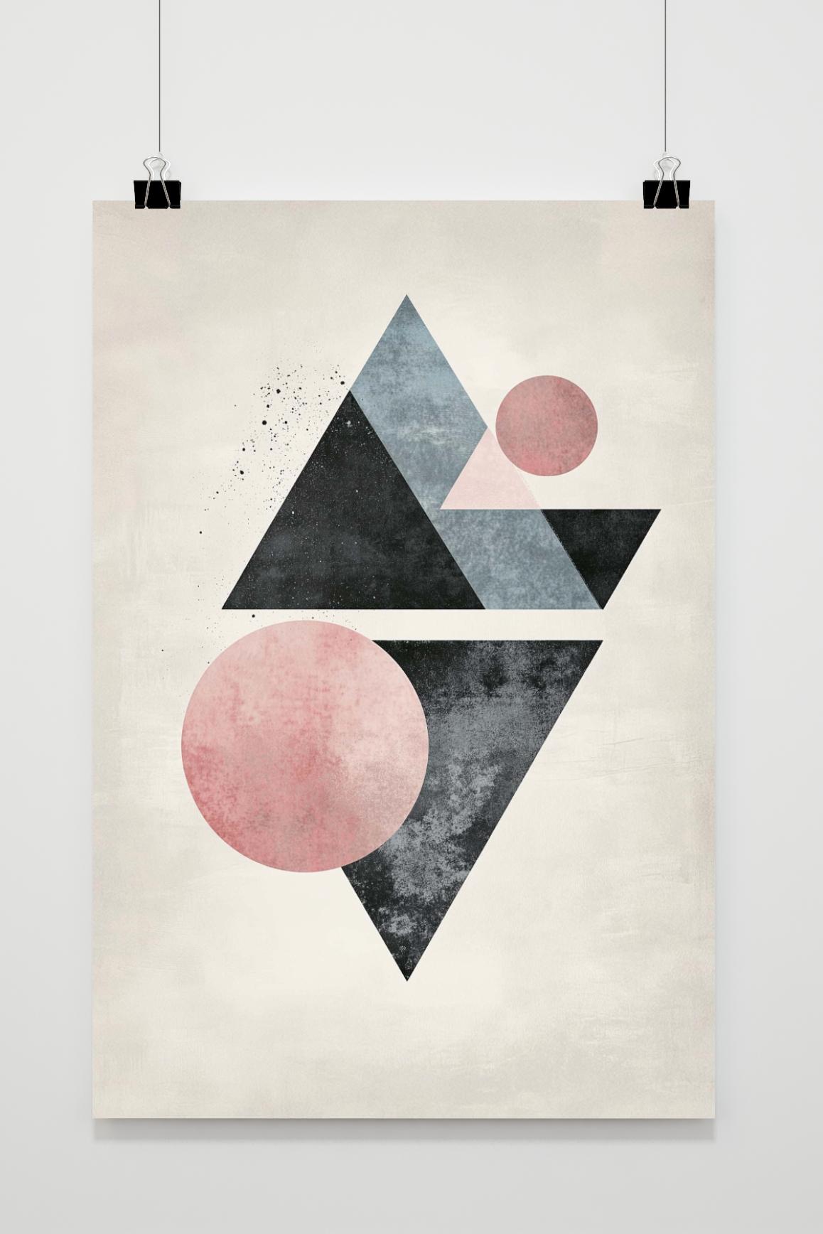 Affiche Formes géométriques de 25 Artstreet