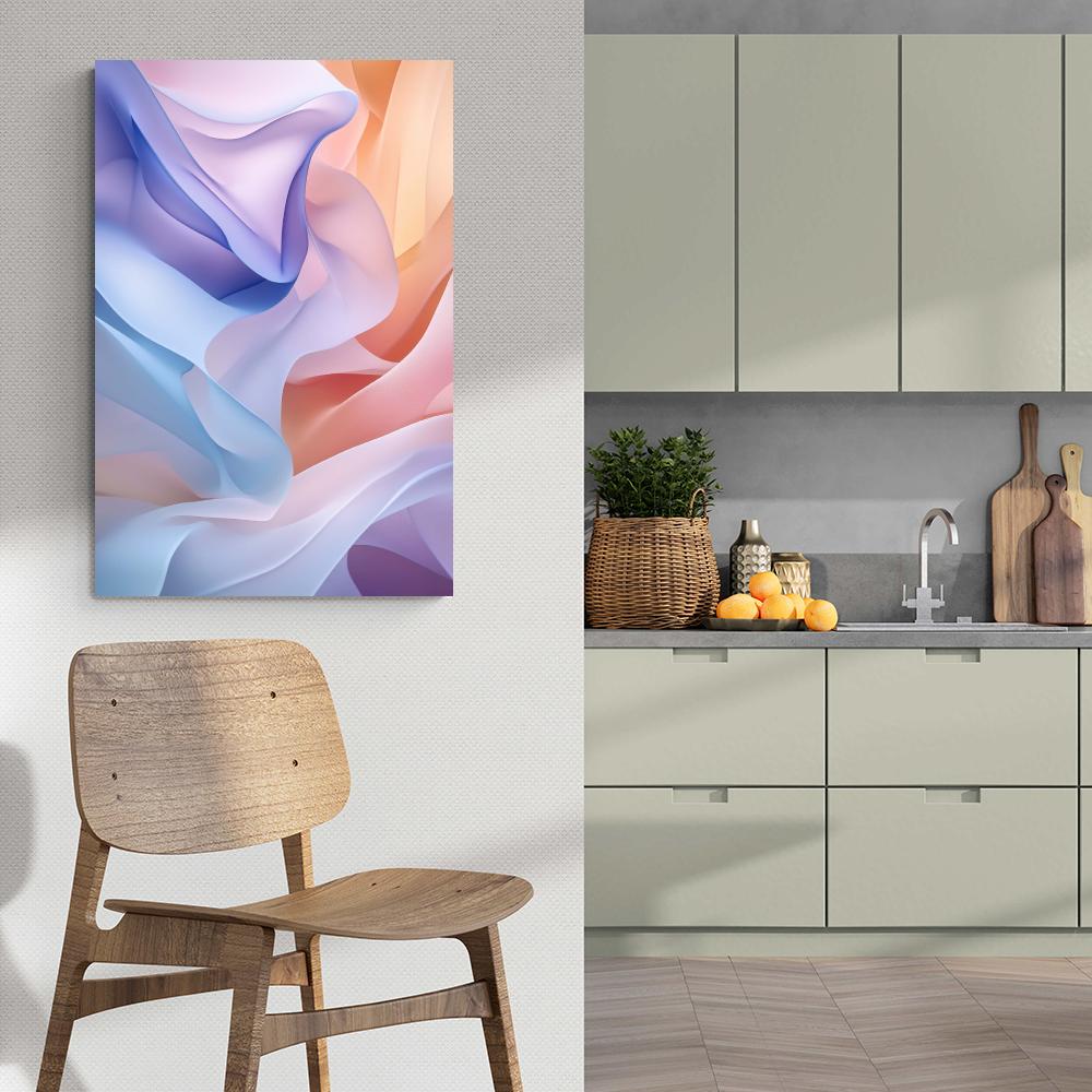Abstrait Pastel dans un intérieur