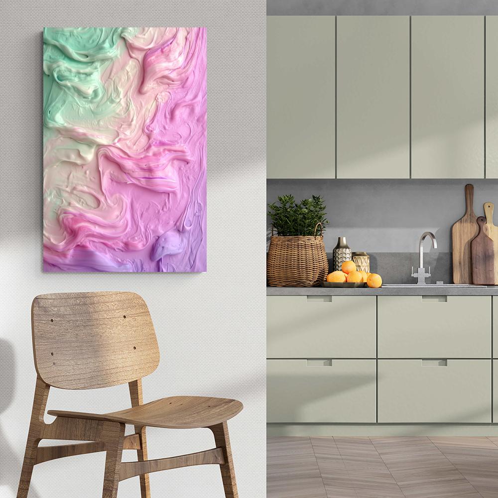 Degradado Pastel en un interior