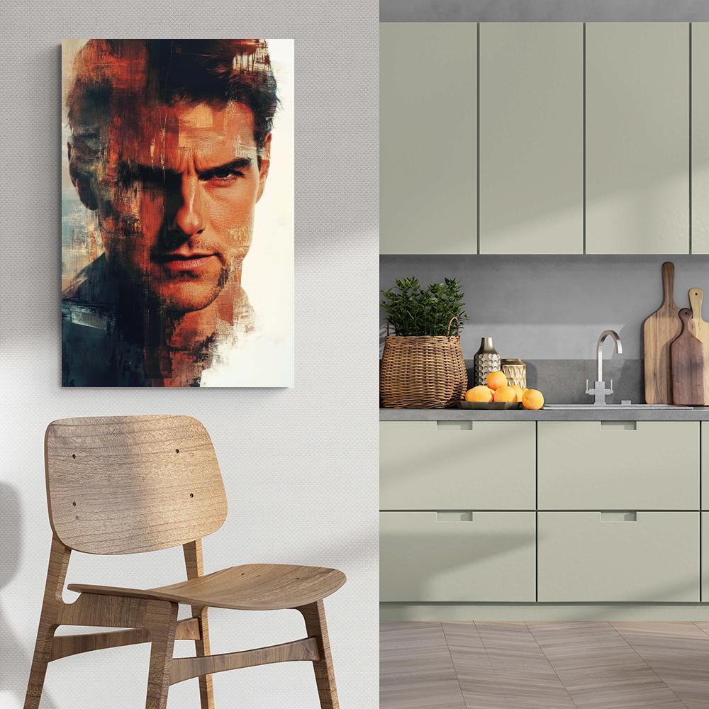 Tom Cruise dans un intérieur