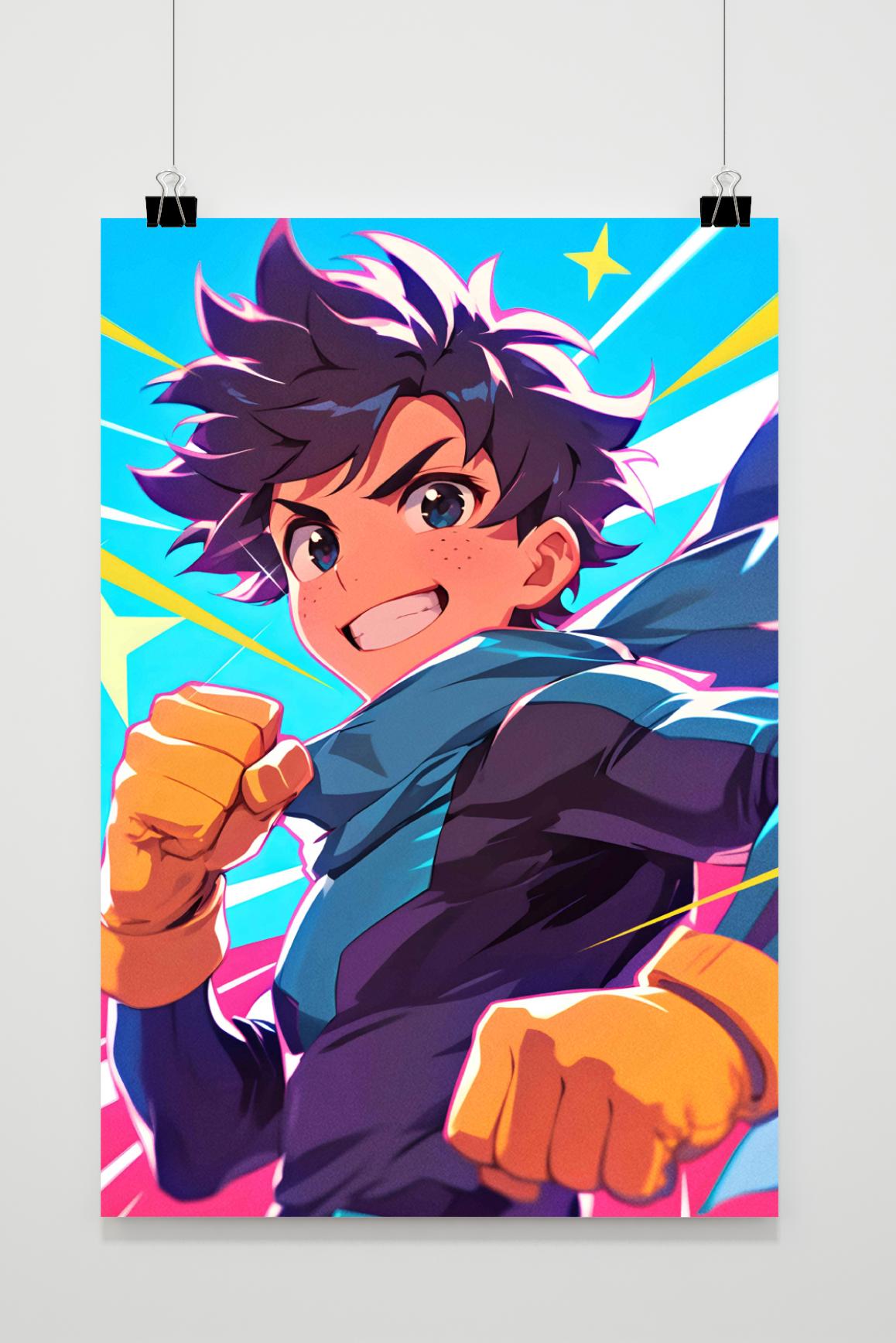 Affiche Anime Enfant Héros de 25 Artstreet