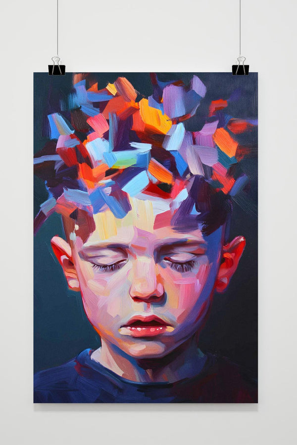 Autisme Jongen poster
