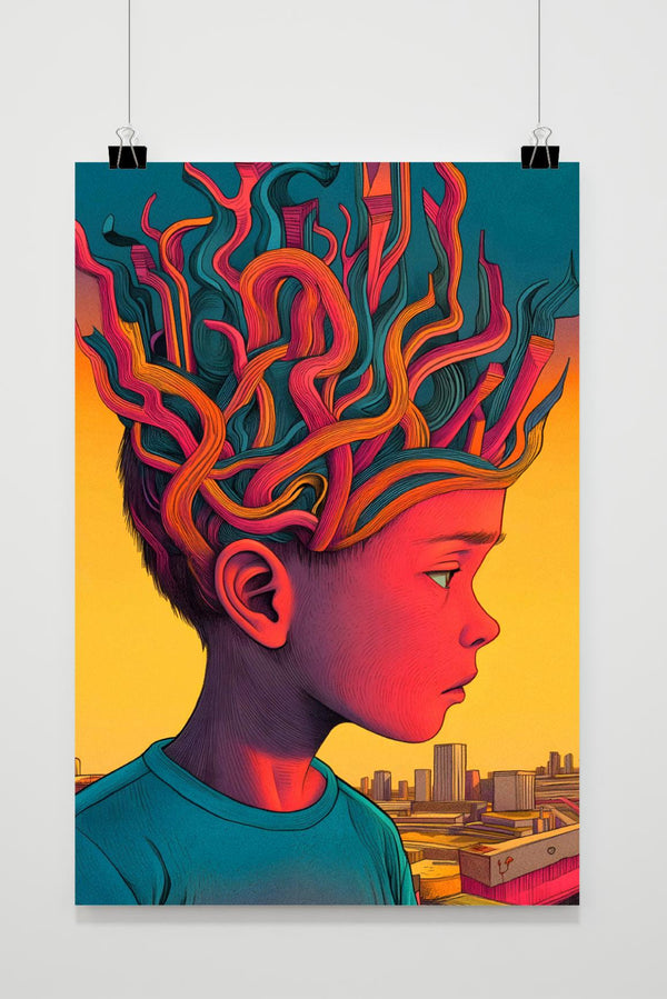 Autisme Kunst poster