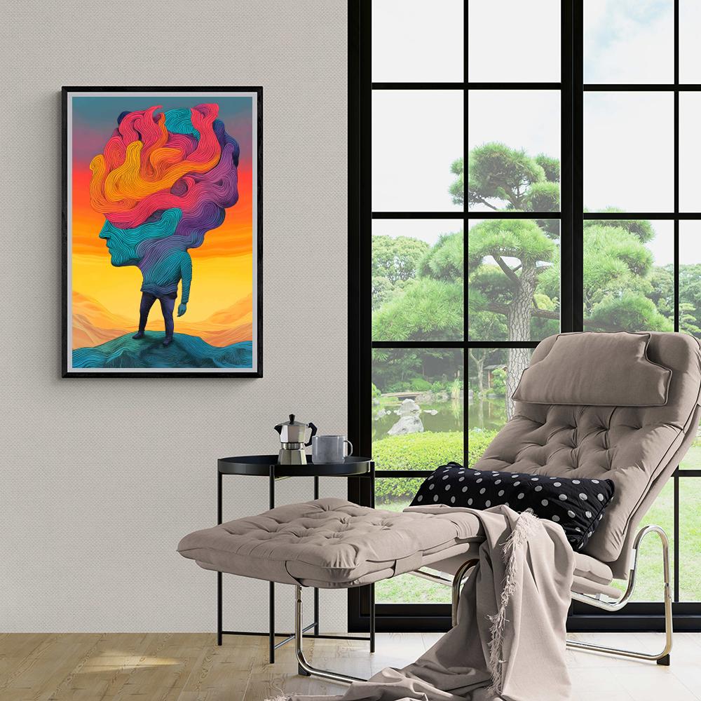 Esprit Coloré dans un intérieur