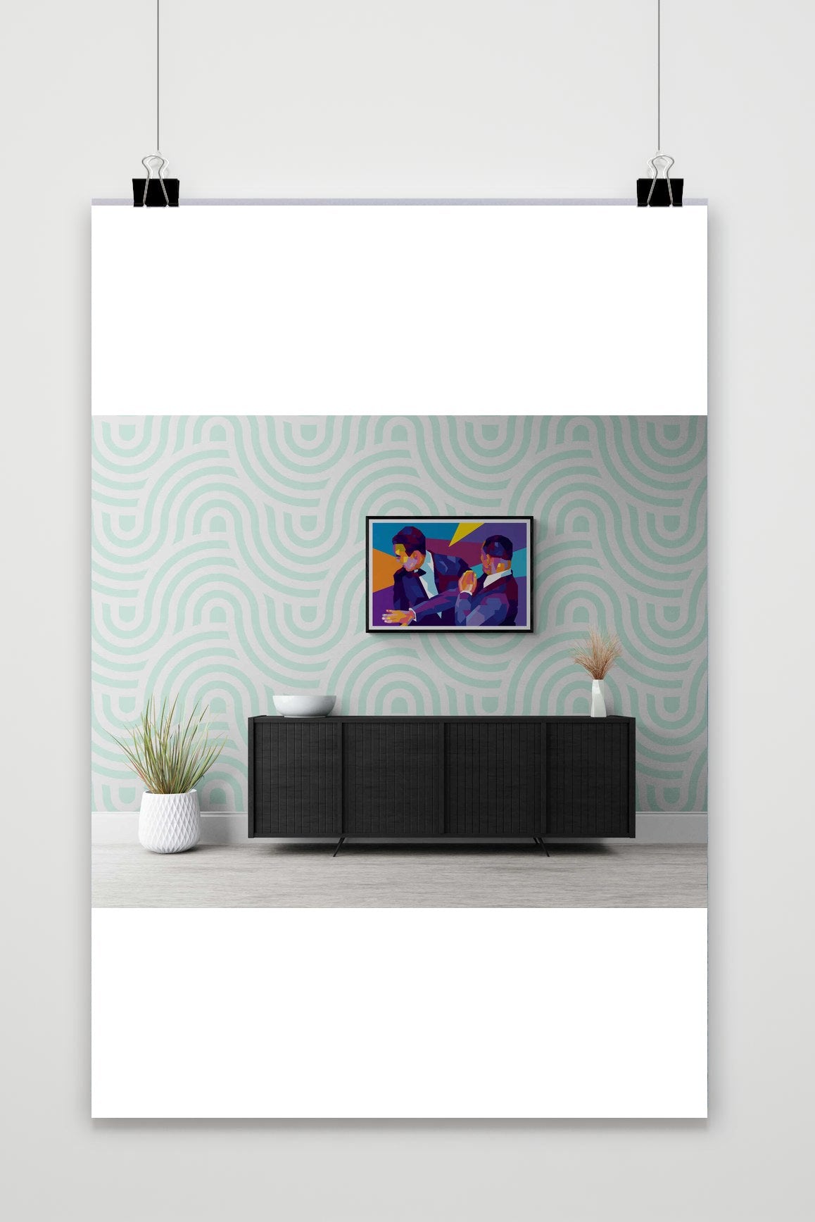 Affiche Will Smith Chris Rock de 25 Artstreet