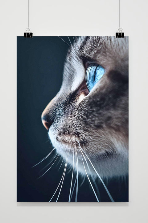 Cat Close-Up poster