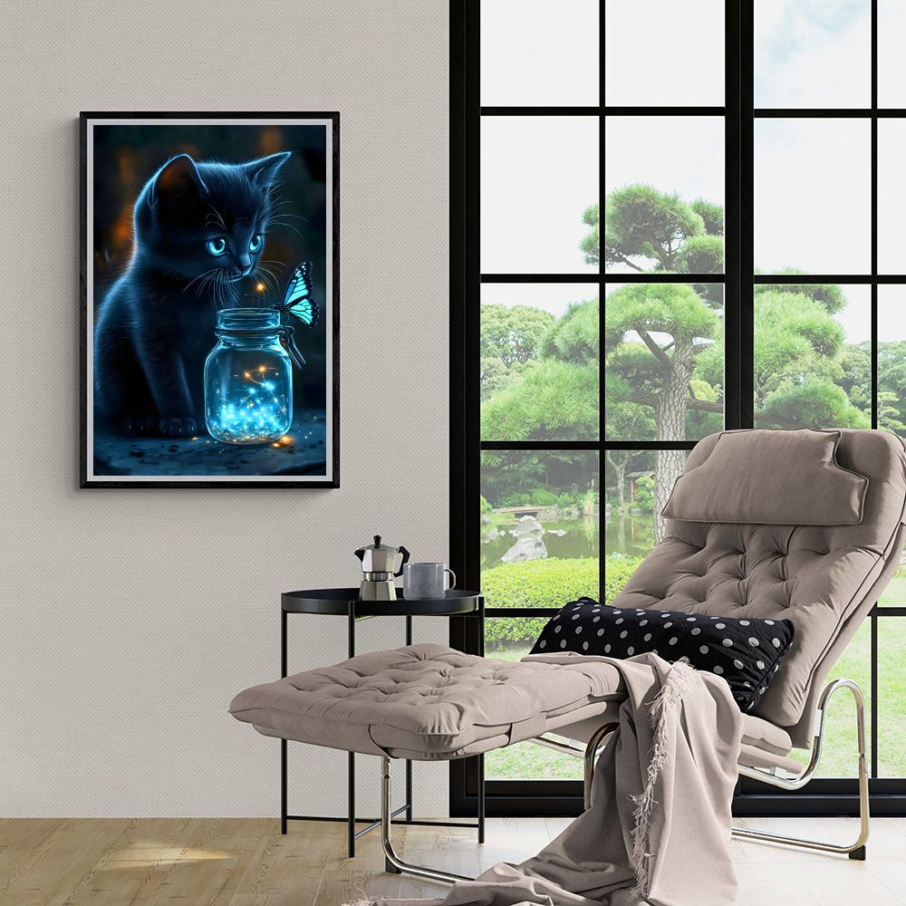 Chat Papillon dans un intérieur