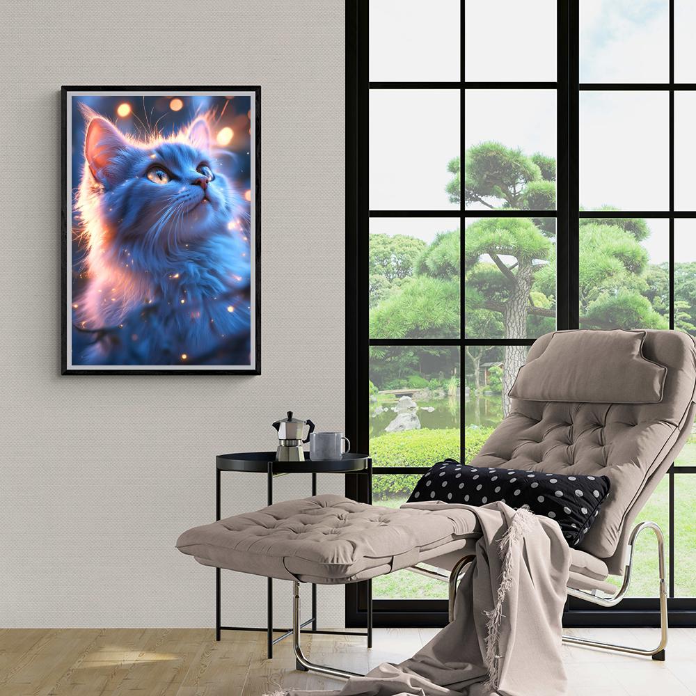 Chat Magique dans un intérieur