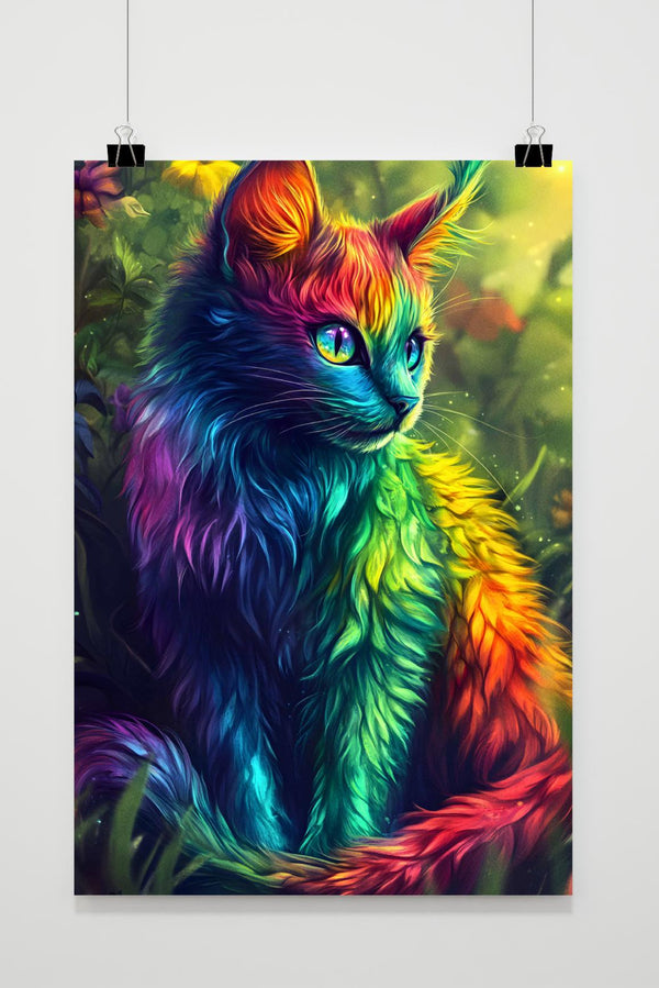 Cat Art poster