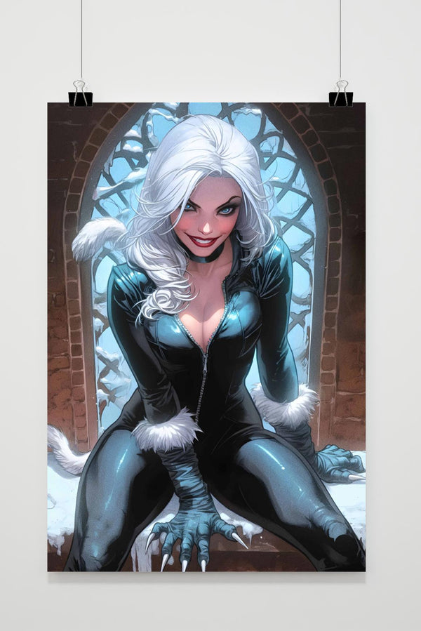 Black Cat Felicia poster