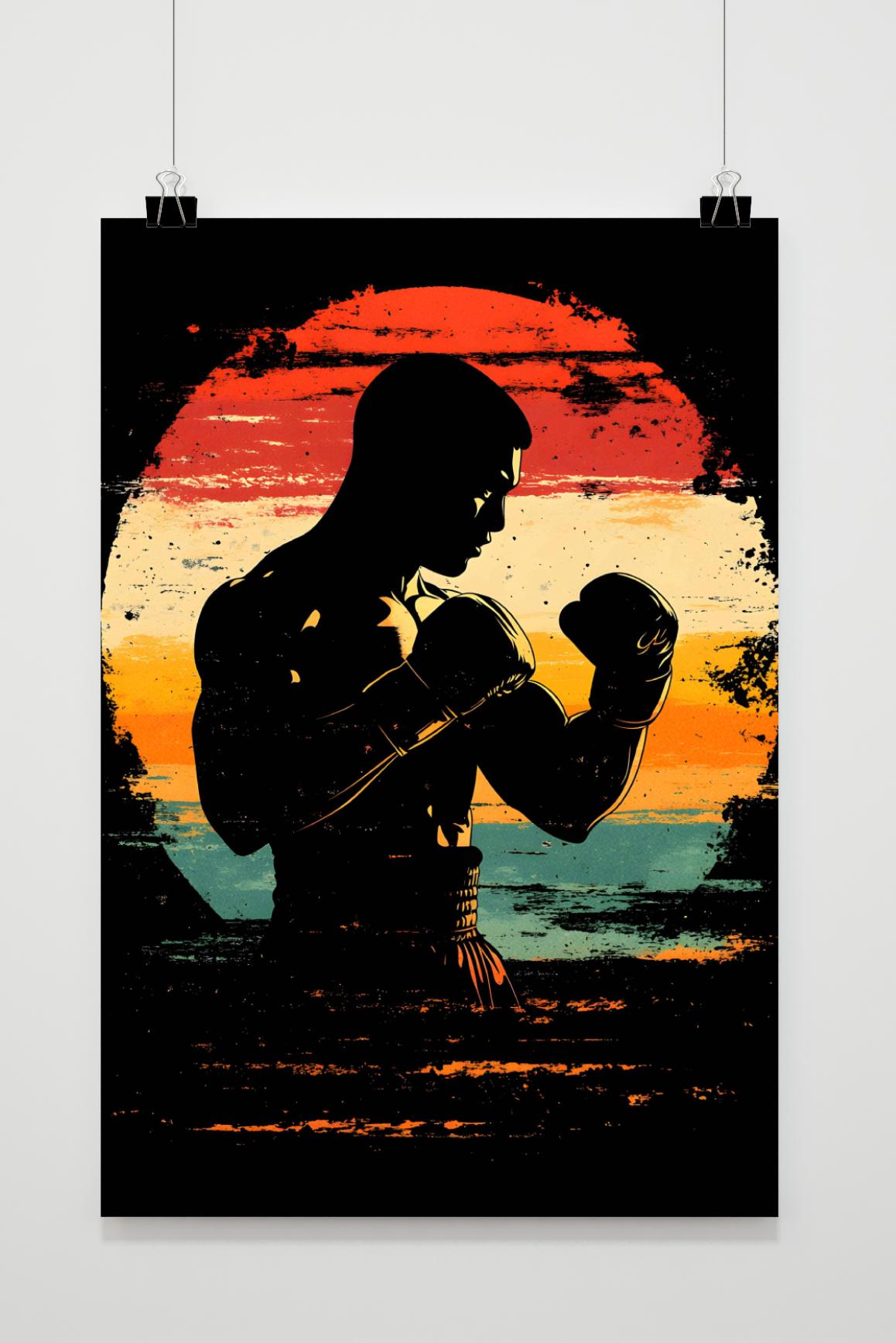 Póster Boxeador de 25 Artstreet