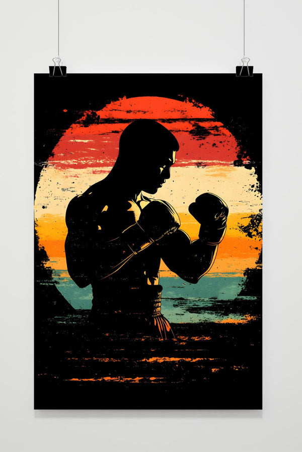 Affiche Boxeur