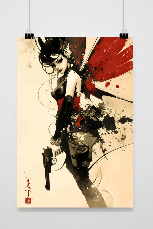 Fairy with Gun poster