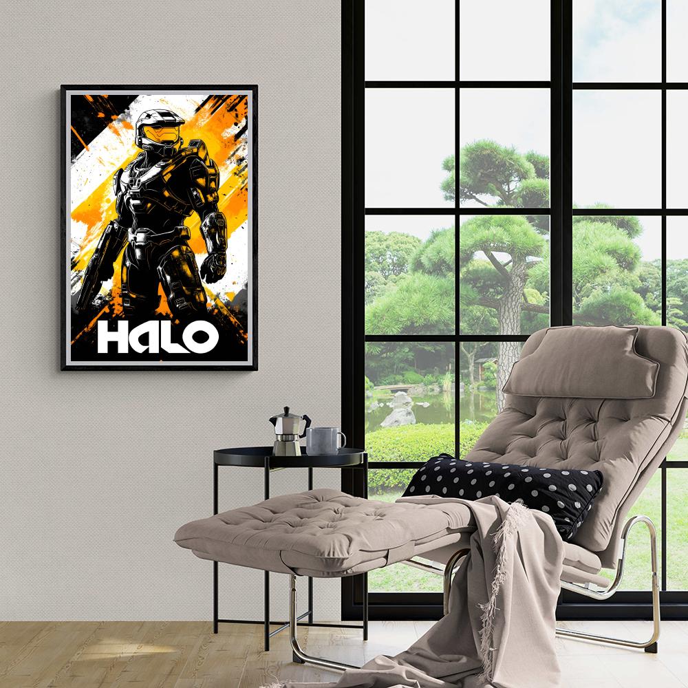Halo Masterchief dans un intérieur